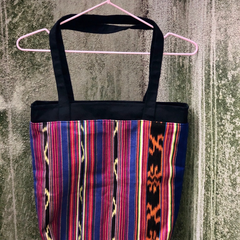 Aloha Multicolored Aztec Inspired Tote